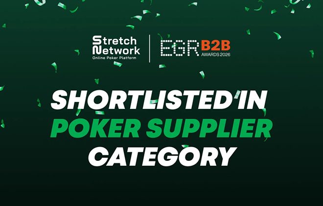 Stretch Network nominado a Proveedor de Póker del Año en los EGR B2B Awards