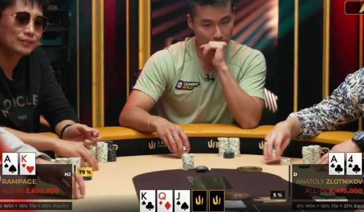 ‘Rampage’ Yau Sufre una Derrota Brutal por Runner-Runner en la Mesa Final del Triton Poker