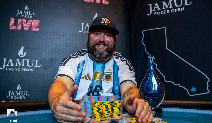 Matthew Gawel se lleva la victoria en el Evento Principal de $600 en el Jamul Poker Open 2026