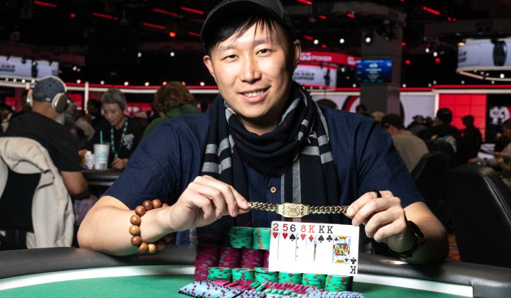 James Cheung Gana su Primer Brazalete WSOP en el Evento $1,500 Stud