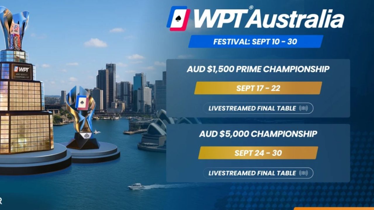 WPT Australia Anuncia Festival de Póker con Dos Campeonatos Principales