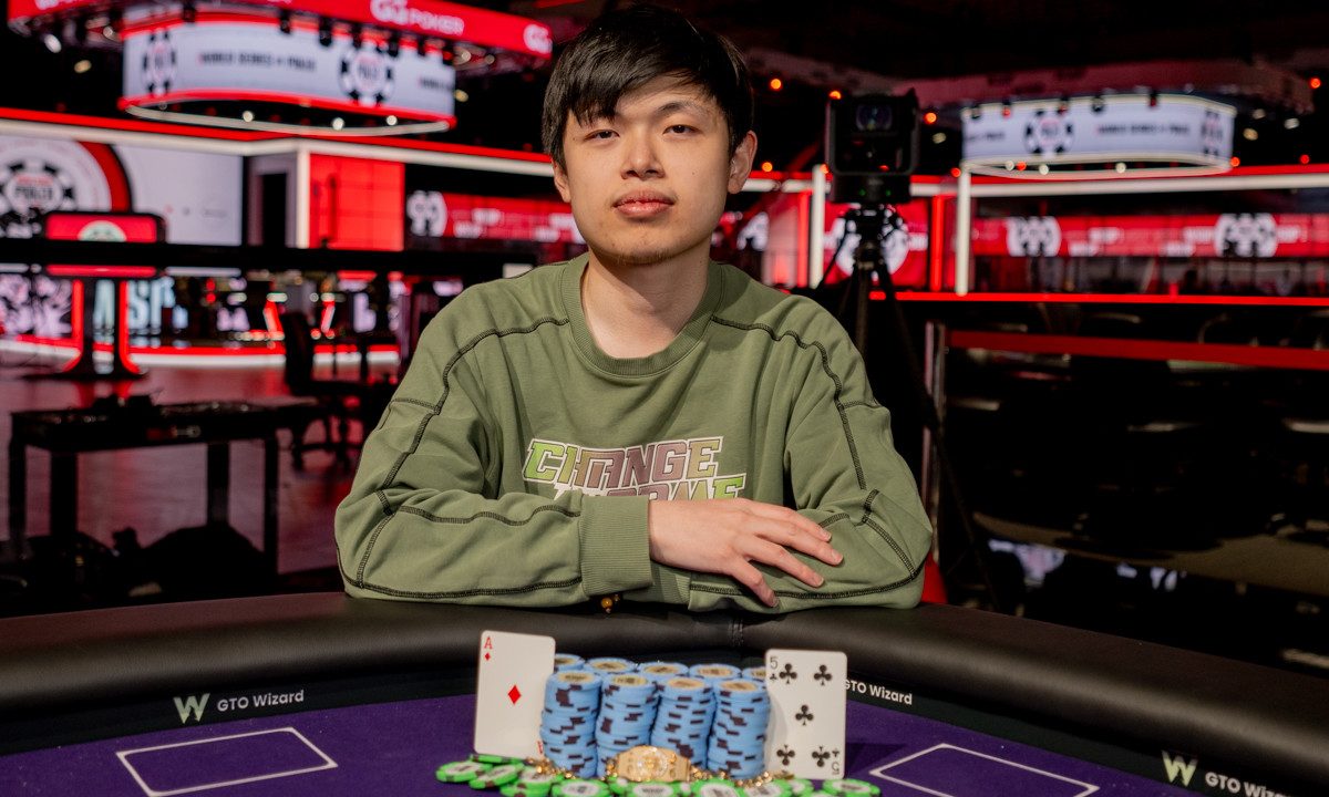 Honghao Zhang Sorprende en las WSOP y Gana su Primer Brazalete en el Evento #13