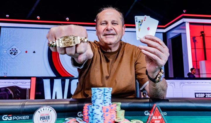 Naseem Salem se corona campeón del GGMillion$ High Roller y gana su primer brazalete de las WSOP