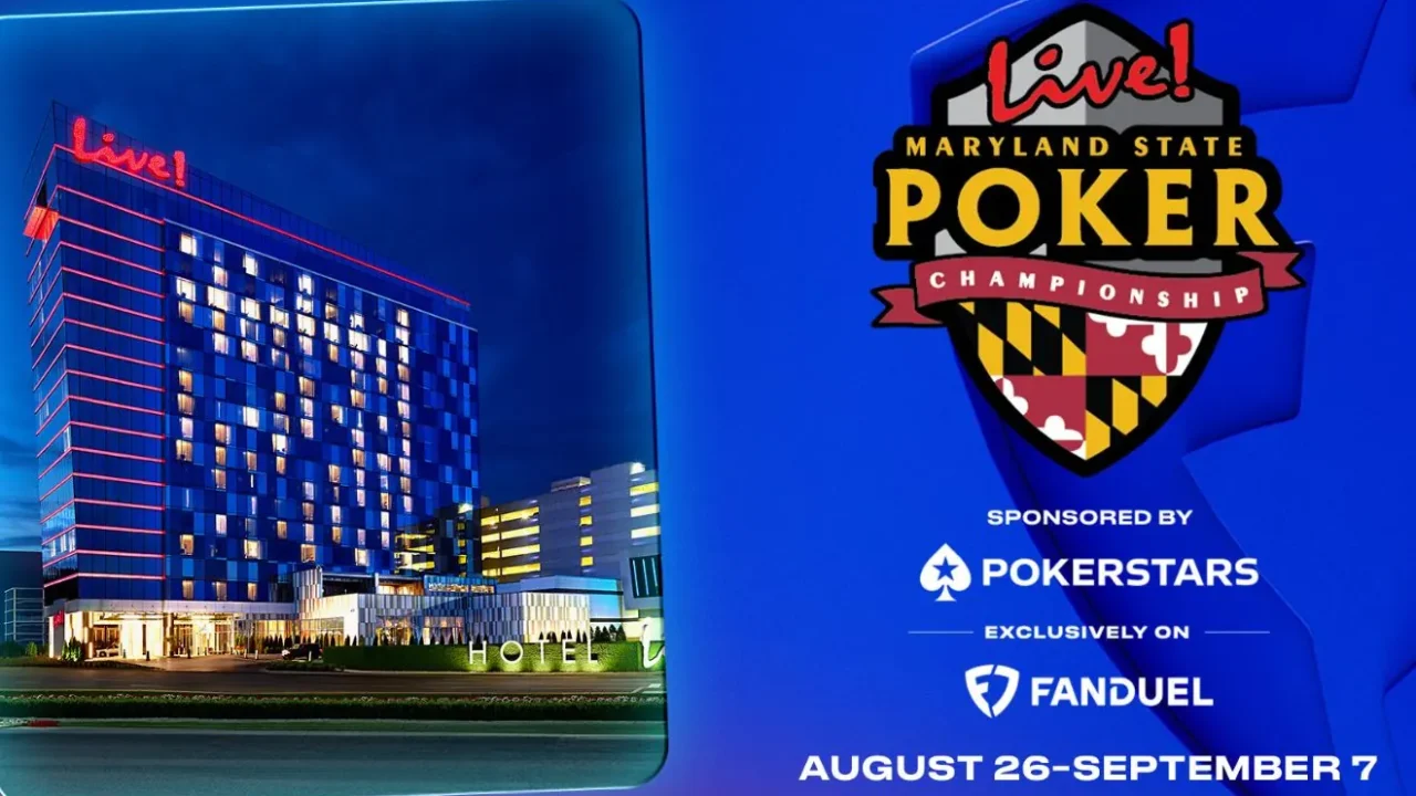 PokerStars na FanDuel Sponsorem Mistrzostw Stanu Maryland w Pokera