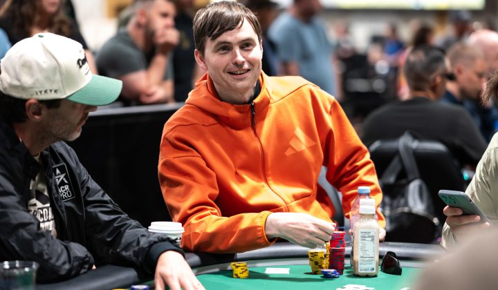 Martin Kabrhel eliminado en una sola mano en el High Roller de las WSOP