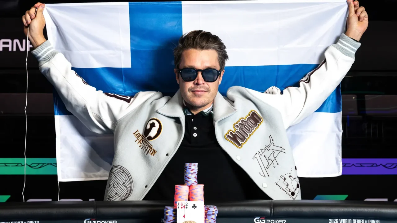 Eelis Parssinen z drugim bransoletą WSOP w $25,000 PLO High Roller