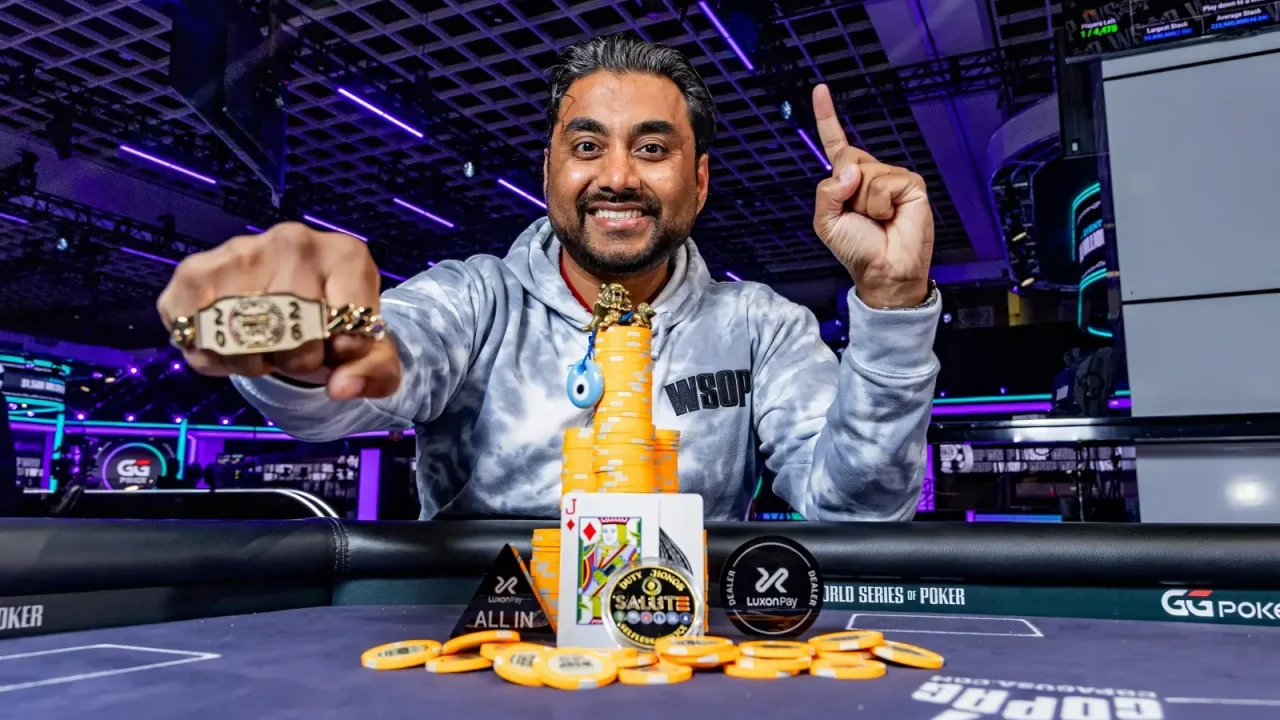 Prashanth Nataraj został nowym mistrzem World Series of Poker (WSOP), triumfując w wydarzeniu nr 59: $500 Salute to Warriors. To jego pierws