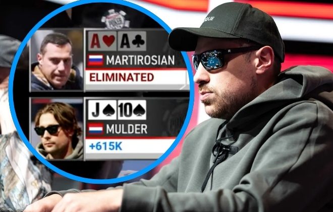 As aces não aguentaram: Martirosian eliminado do High Roller após duas vezes