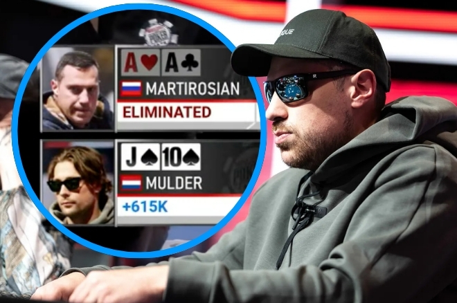 As aces não aguentaram: Martirosian eliminado do High Roller após duas vezes