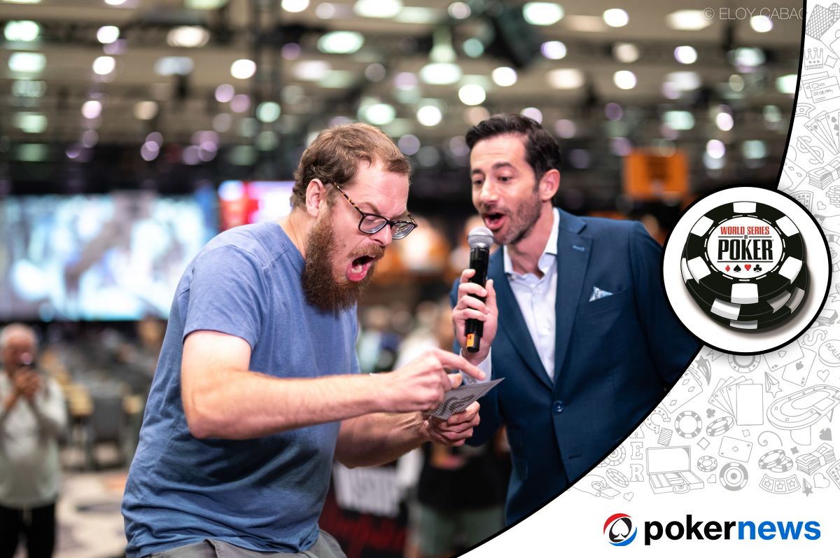 Andrew Shelton, ganador de un bounty de $1 millón en el Mini Mystery Millions de la WSOP.