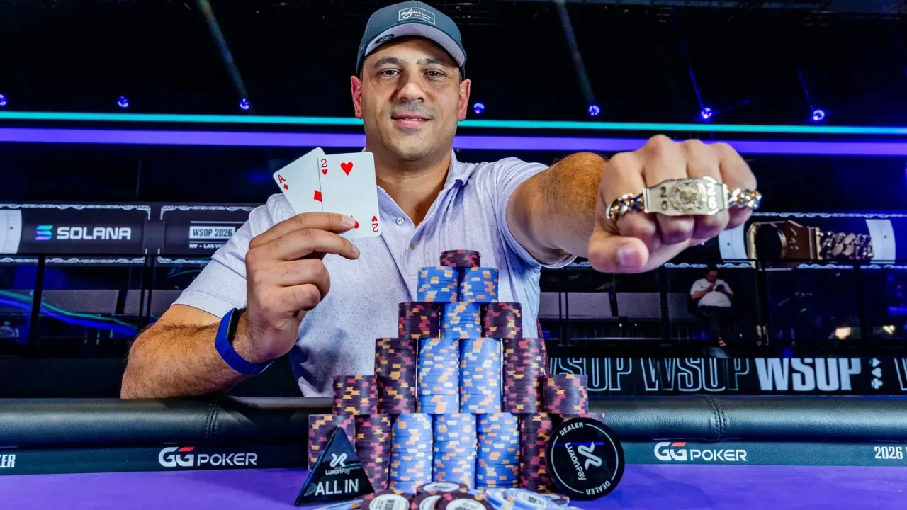 Omar Zazay Conquista su Primer Brazalete WSOP en un Emocionante Evento de No-Limit Hold’em