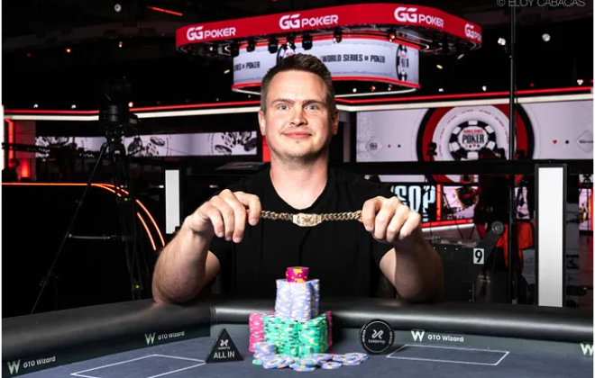 Stephen Hubbard conquista su primer brazalete de las WSOP en el No-Limit 2-7 Lowball Draw