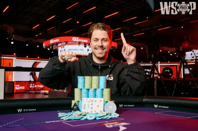 Frederic Normand conquista su primera pulsera de la WSOP en el Evento #21