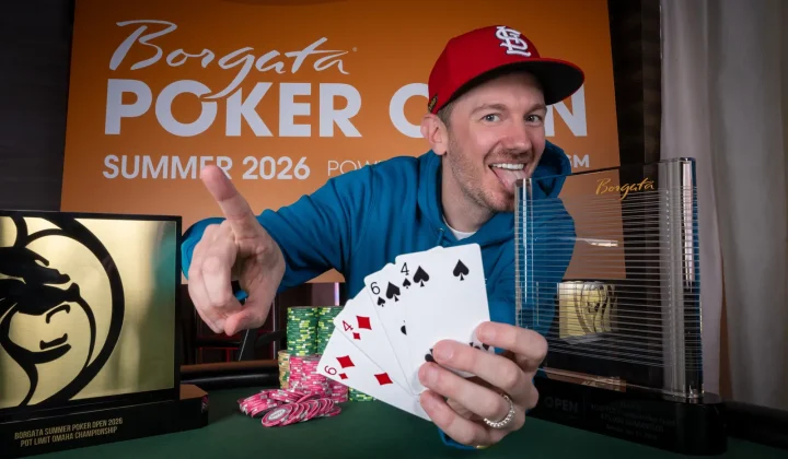 Brandon Mueller Gana Campeonato PLO con racha de Ases en Borgata Summer Poker Open