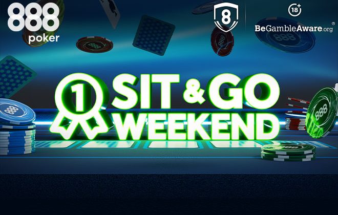 888poker revive los torneos Sit & Go por un fin de semana con descuento en comisiones y freerolls