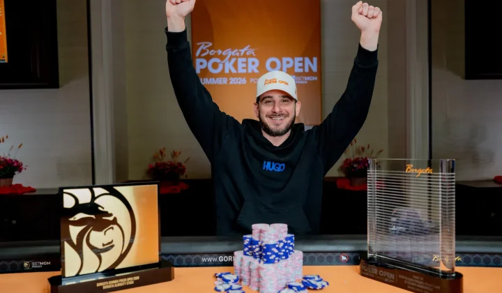 Técnico dental convierte un solo boleto de $500 en un premio de seis cifras en el Borgata Summer Poker Open