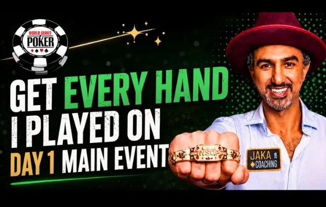Faraz Jaka udostępnia każdą rozdaną rękę z WSOP Main Event 2026