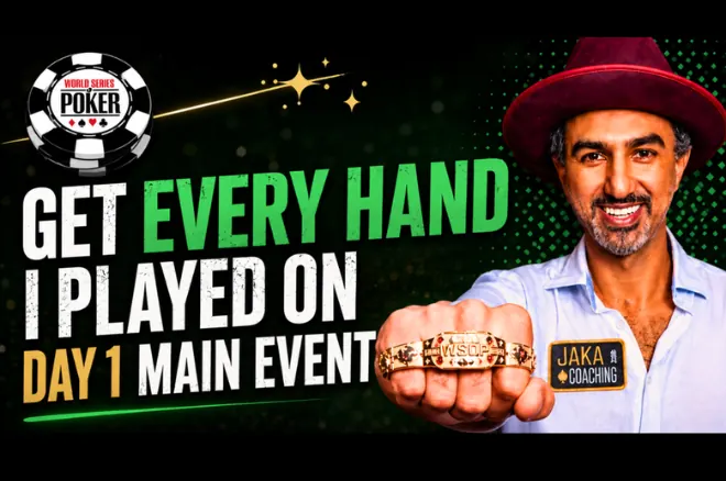Faraz Jaka udostępnia każdą rozdaną rękę z WSOP Main Event 2026