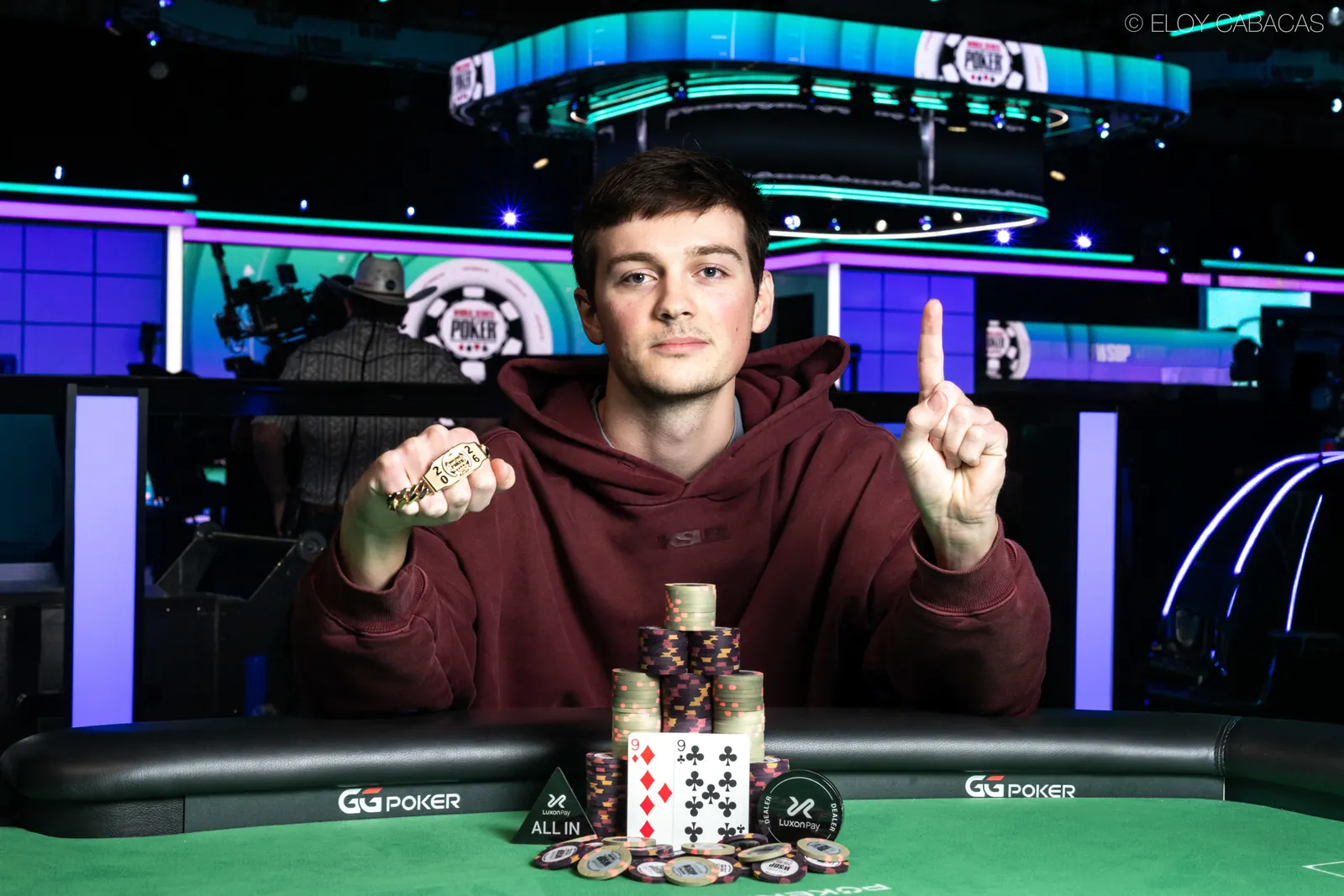 Myles Mullaly, campeón del Evento #84: $5,000 Super Turbo Bounty No-Limit Hold'em de las WSOP 2026.