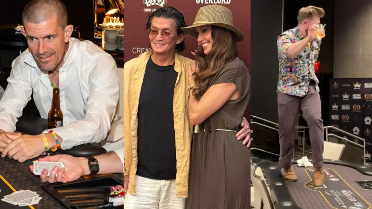 Legendy pokera zagrały w Las Vegas na charytatywnych turniejach