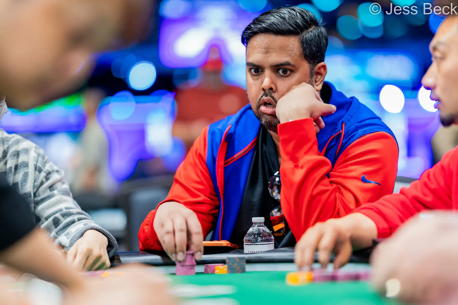 Gracze podczas turnieju WSOP Main Event