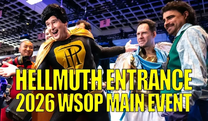 Phil Hellmuth z efektownym wejściem na Main Event WSOP 2026