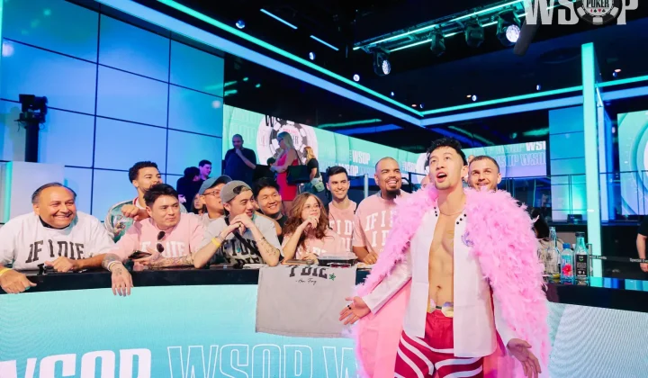 Lauri Saaskilahti rompe los ases de Han Feng en el river y lo elimina del WSOP Main Event
