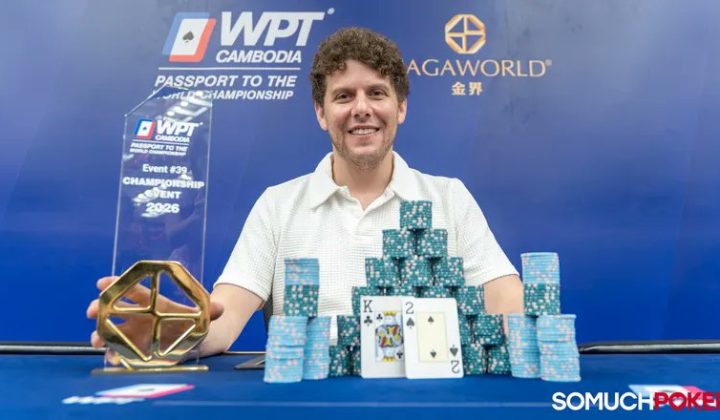 Ari Engel se lleva el título del WPT Cambodia Championship 2026