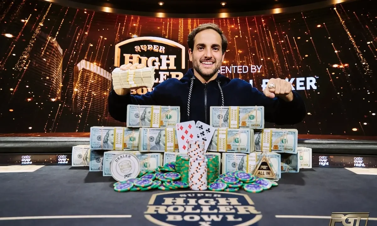 Joao Simao busca repetir título en el Super High Roller Bowl XI tras su año histórico