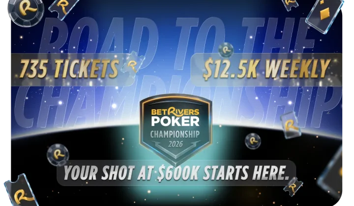 BetRivers Poker Championship 2026: Más de $600,000 USD garantizados del 27 de septiembre al 11 de octubre