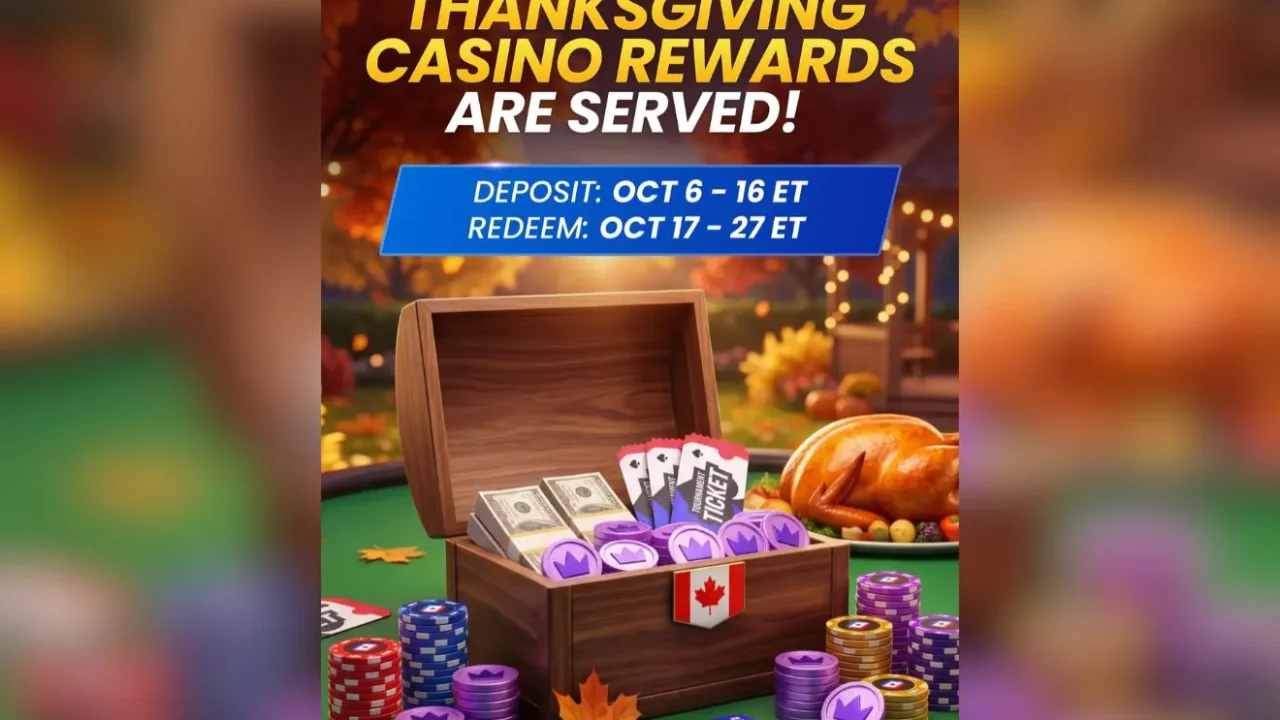WPT Global lanza un freeroll de $5,000 para celebrar el Día de Acción de Gracias en Canadá
