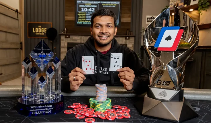 Shrikant Pillamarapu gana el WPT Prime Lodge Championship en Texas tras un heads-up pactado